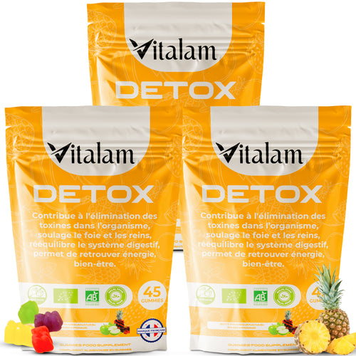 Turmeric Detox Gummies in sachets, Digestion &amp; Natural Elimination, Elimination of Toxins