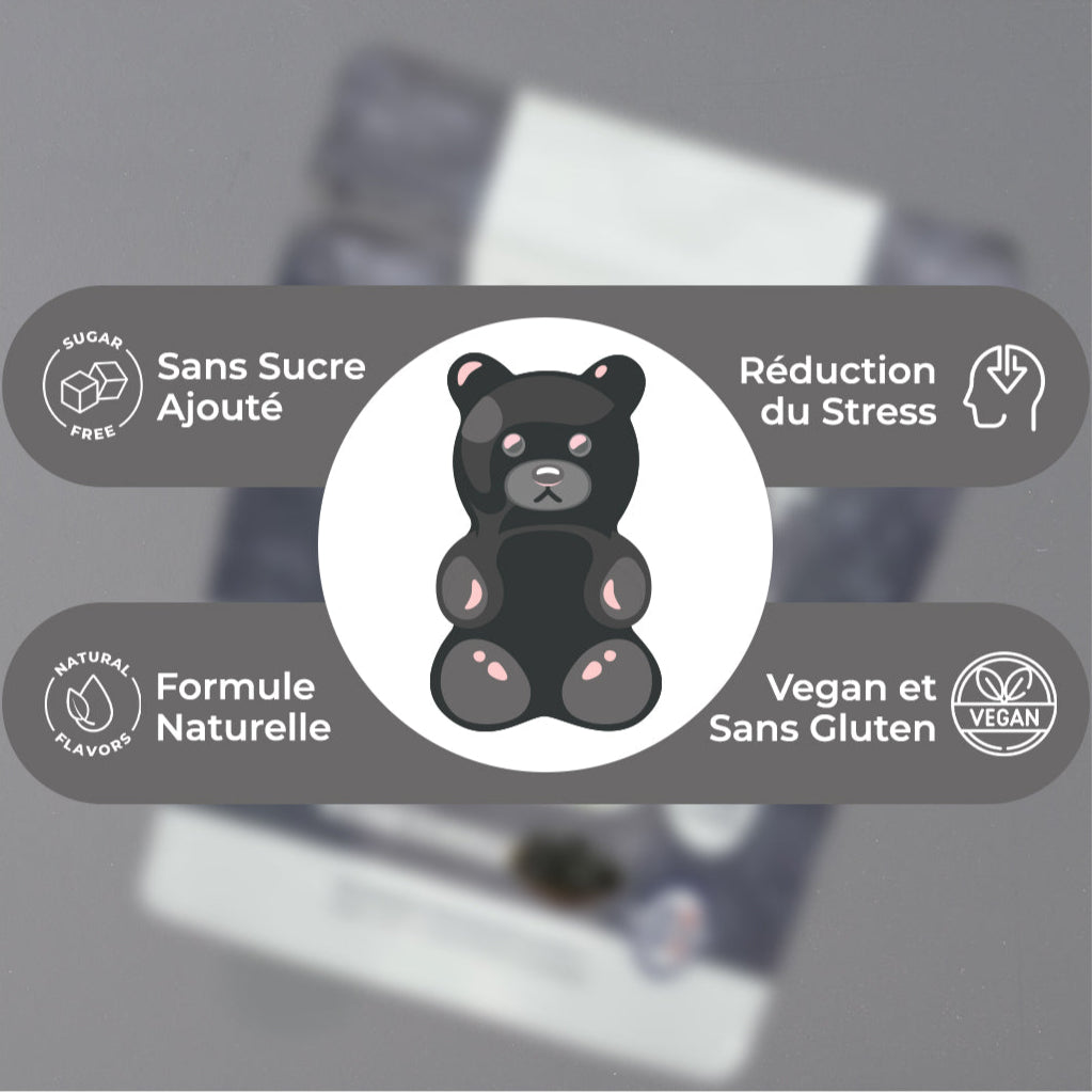 Gummies Shilajit Pur en Sachet, Shilajit Himalaya, Rajeunit et Boost l'énergie, Acide Fulvique, Énergie Boost et Soutien Immunitaire pour les hommes et les femmes, 100% Naturels
