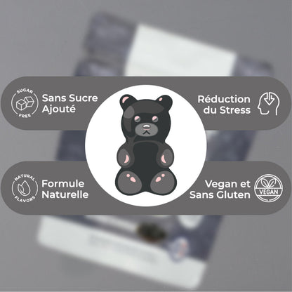 Gummies Shilajit Pur en Sachet, Shilajit Himalaya, Rajeunit et Boost l'énergie, Acide Fulvique, Énergie Boost et Soutien Immunitaire pour les hommes et les femmes, 100% Naturels