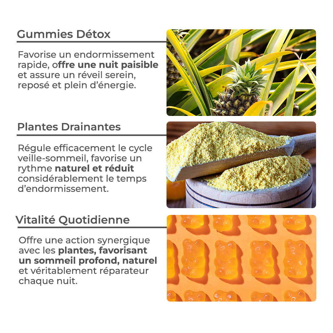 Gomitas Detox, Digestión y Vitalidad en sobre