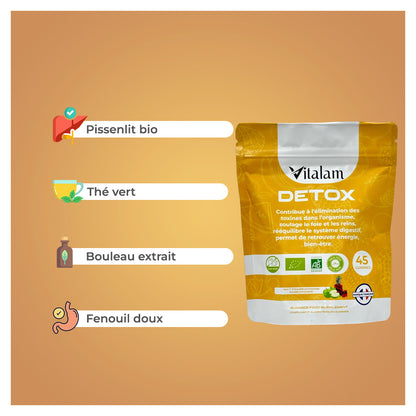 Gomitas Detox, Digestión y Vitalidad en sobre
