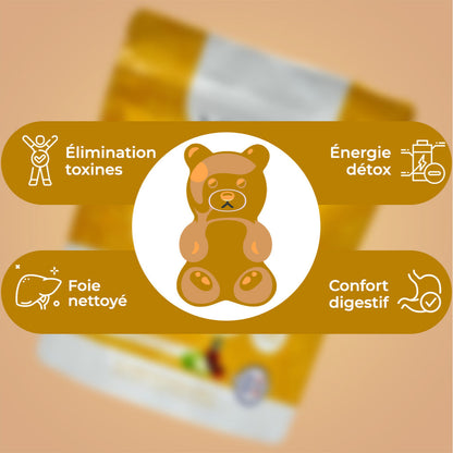 Gomitas Detox, Digestión y Vitalidad en sobre