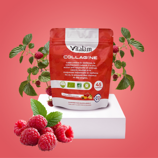 Gummies Collagène Marin en sachet, Excellent pour la peau, les os, les ongles et les cheveux