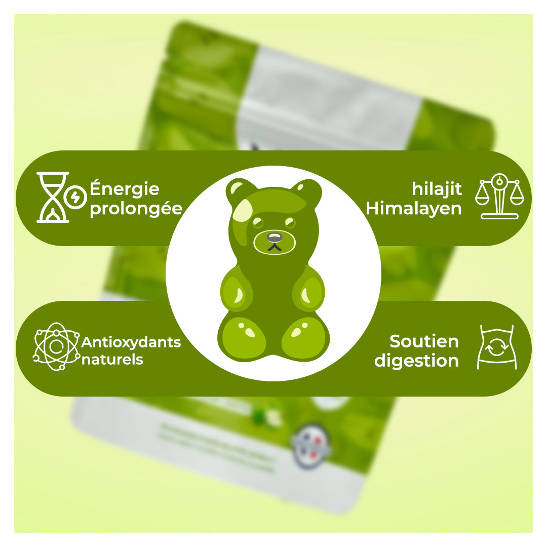 Gummies Graine de chia en sachet – Gummies Minceur & Perte de Poids Naturelle, Source de protéines - fibres - OMEGA 3
