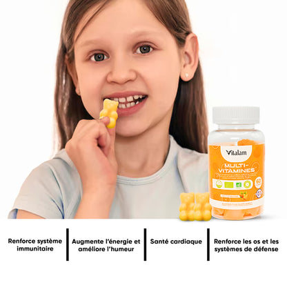 Multivitamin and Mineral Gummies, Energy for Adults and Children, Essential Vitamins and Minerals for the Body